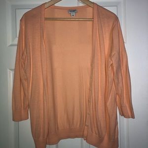 Peach Color Cardigan